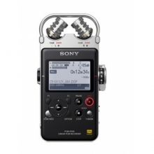 索尼（SONY）PCM-D100数码录音笔 32G内存 黑色 专业DSD播放格式 大直径定向麦克风 商务乐器学习适用