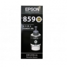 爱普生 T8591 黑色 墨水瓶 T859BK 适用M105 M205 L605 L655 L1455 原装墨水 140ml